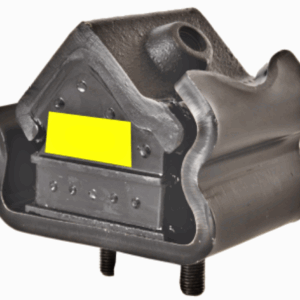 Coxim dianteiro da suspensão do motor  R-1256A Substitui o Nº Orig. 2T2.199.255-F e o 6021.201.075.00.9 HG-017