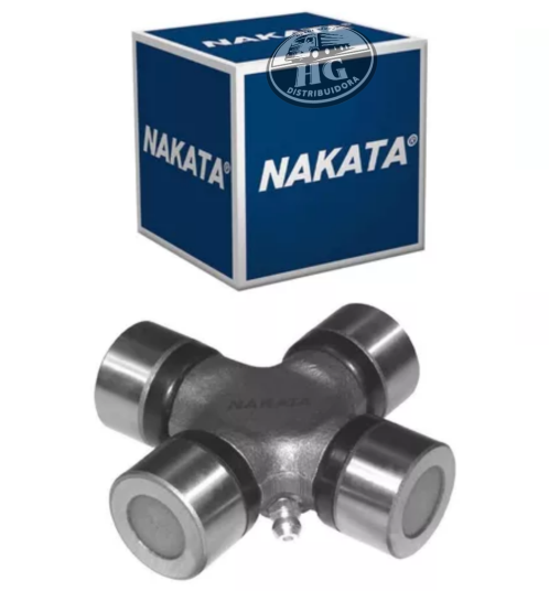 Cruzeta cardan leve AGRALE/FORD/GM/TROLLER/JEEP/VOLKSBUS HG: 029 Cod. Fab.: NUJ273 Cod. Orig.: 4128409 Marca: NAKATA