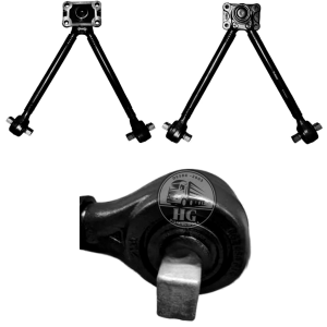 Barra reação V 662,4mm VOLVO VM210/260/310  Cod. Orig.: 20741703 Cod. Fab.: 2605801 Marca ZF-LEMFORDER-BARRAM. HG-070