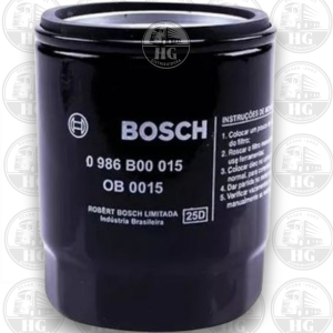FILTRO OLEO LUBRIFICANTE OB0015 0986B00015 BOSCH HG-112