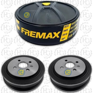 TAMBOR FREIO TRASEIRO 228,5MM 4 FUROS S/ CUBO - BD9600 FREMAX HG-123