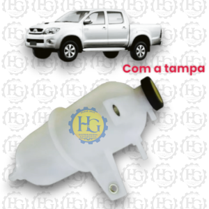 Reservatório De Água Do Radiador Toyota Hilux 2005 A 2015 com a Tampa M-1200T HG-158