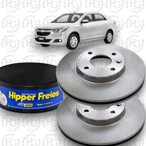 DISCO FREIO DIANTEIRO VENTILADO 240MM 4 FUROS S/ CUBO HF51C HIPPER FREIOS HG-198